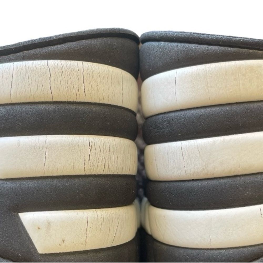 ⚡️ Adidas Black White Men’s Adjustable Slides  Shoes - Size 7 ⚡️ - Picture 3 of 7